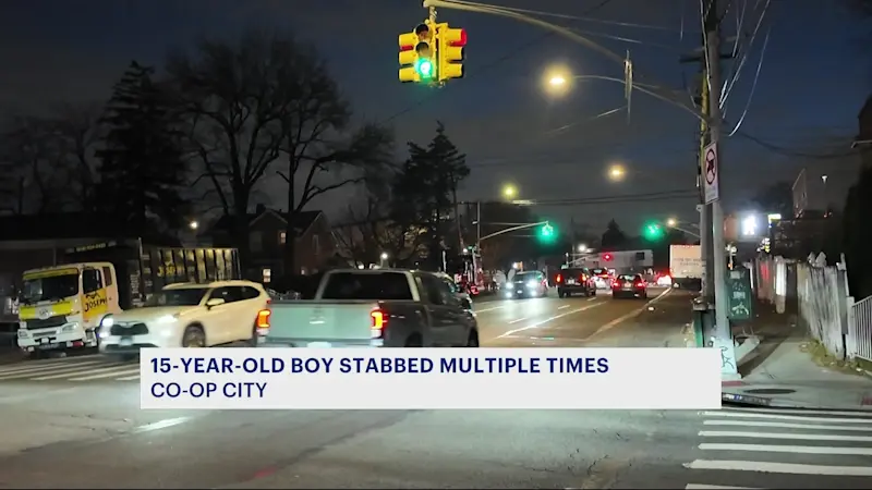 Story image: 15-year-old boy stabbed multiple times in Baychester