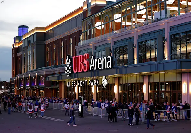Story image: NHL to hold an international event at UBS Arena in 2026 in place of All-Star Weekend, AP source says