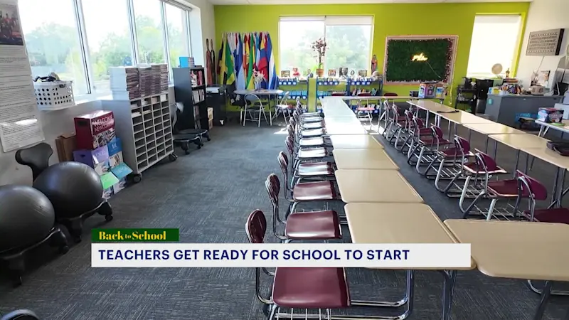 Story image: Back to school: Trenton area teacher sets eyes on inclusive, 'good vibes' classroom 