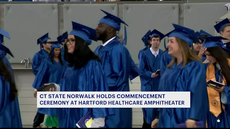 Story image: CT State Community College Norwalk holds commencement ceremony