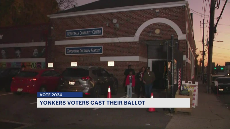 Story image: Election Day voters in Yonkers say voting was 'smooth process' this year