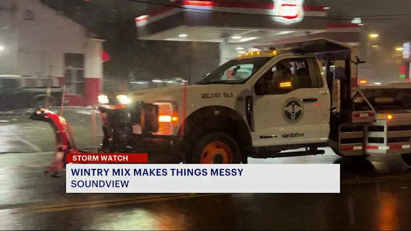 Story image: Residents prep for another round of snow, icy sidewalks