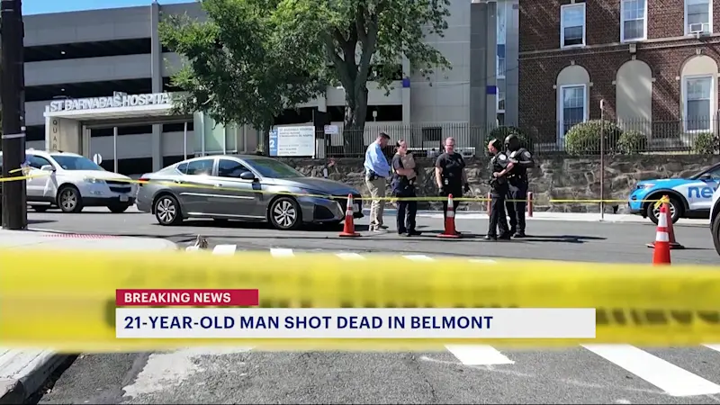 Story image: Man found dead outside Saint Barnabas Hospital 