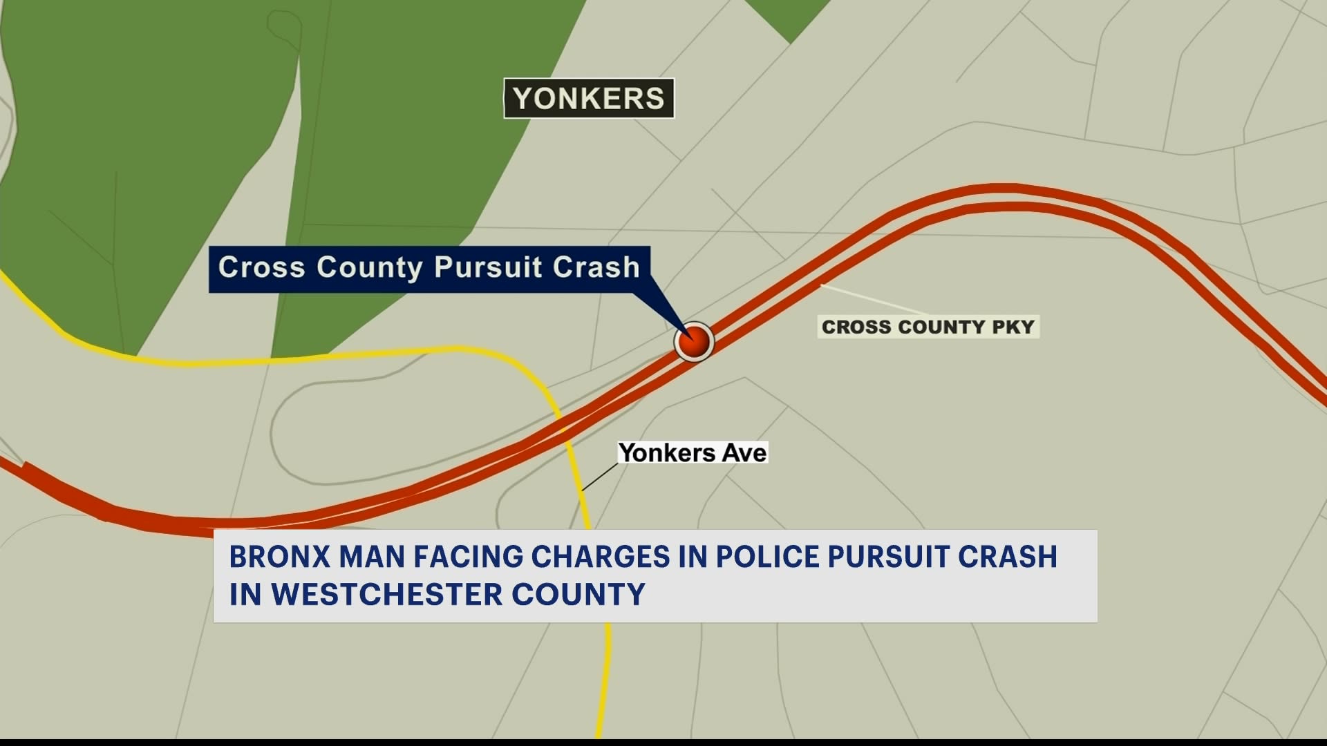 Authorities Bronx man fled Westchester County police, crashed on Cross