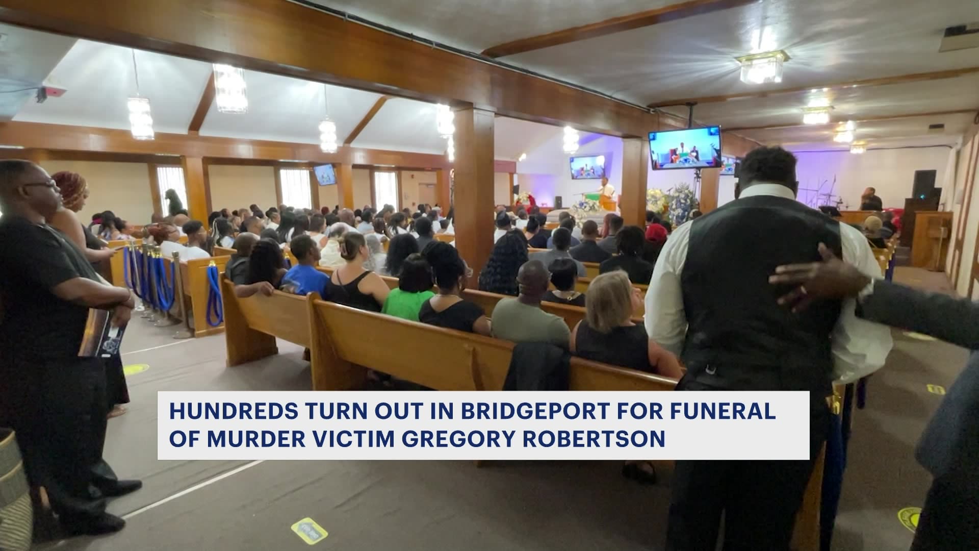 Bridgeport funeral service celebrates life of Gregory Robertson