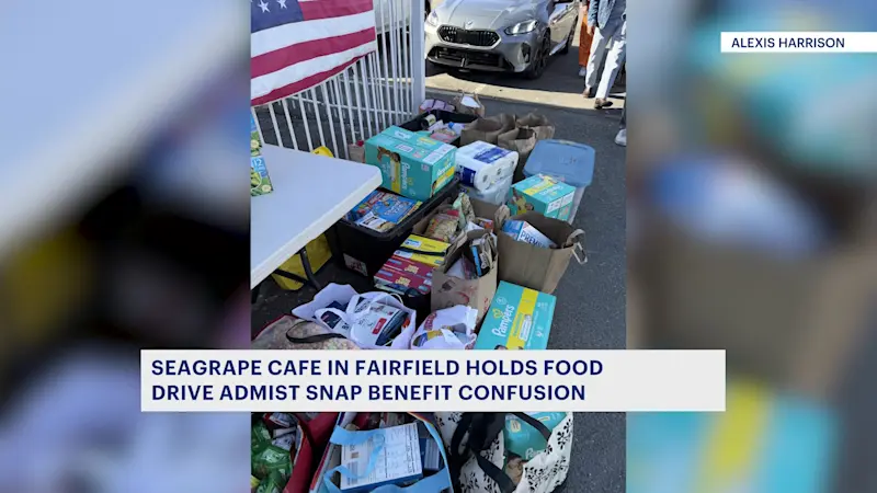 Story image: Fairfield restaurant holds food drive to help those impacted by SNAP cuts 