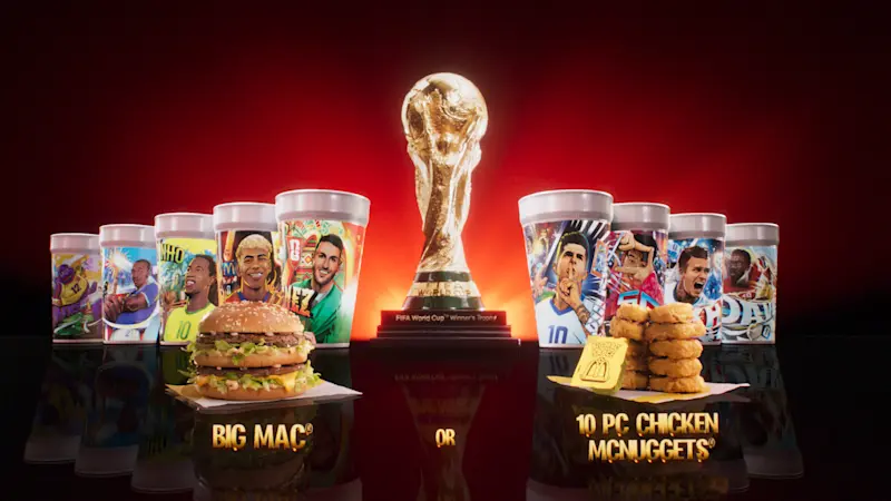 Story image: McDonald’s launches FIFA World Cup 26 meals, collectibles