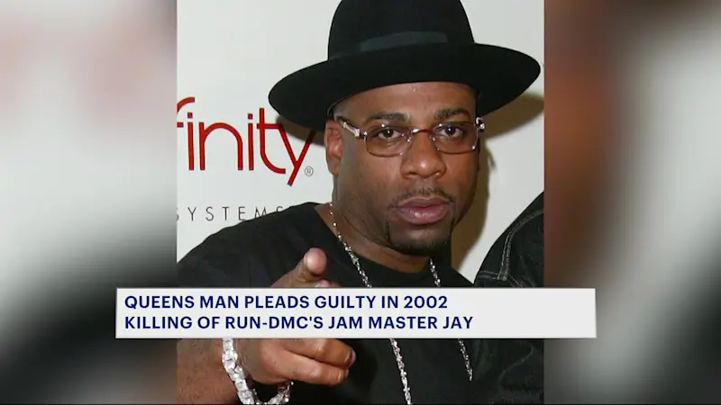 Story image: Man pleads guilty in the 2002 killing of Jam Master Jay of rap pioneers Run-DMC