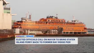 Elected officials call on mayor to bring Staten Island ferry back to former Bay Ridge Pier