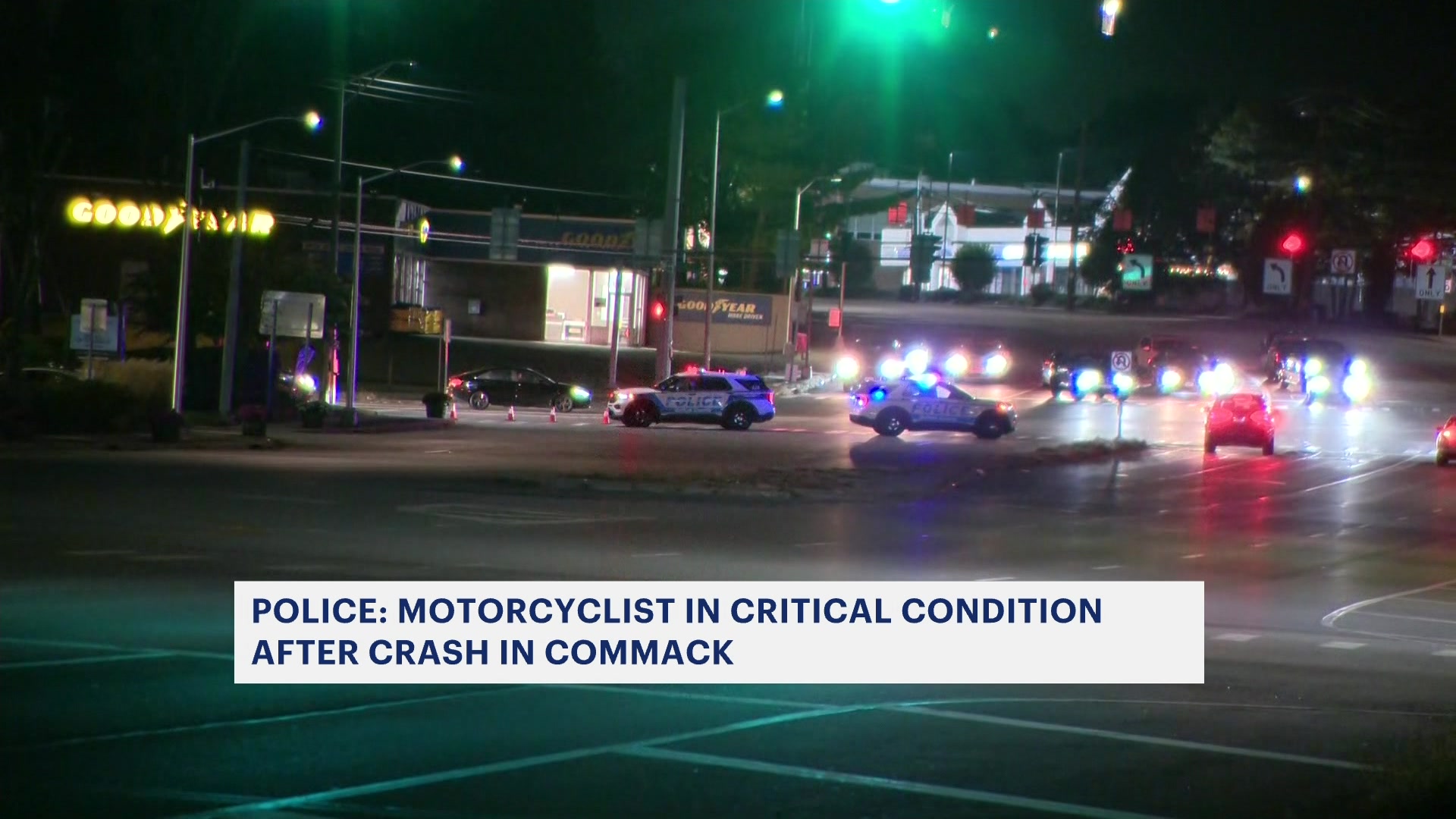 News 12 Long Island Motorcyclist in critical condition after crash