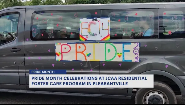 Pride Month celebration held at JCCA residential foster care program in Pleasantville