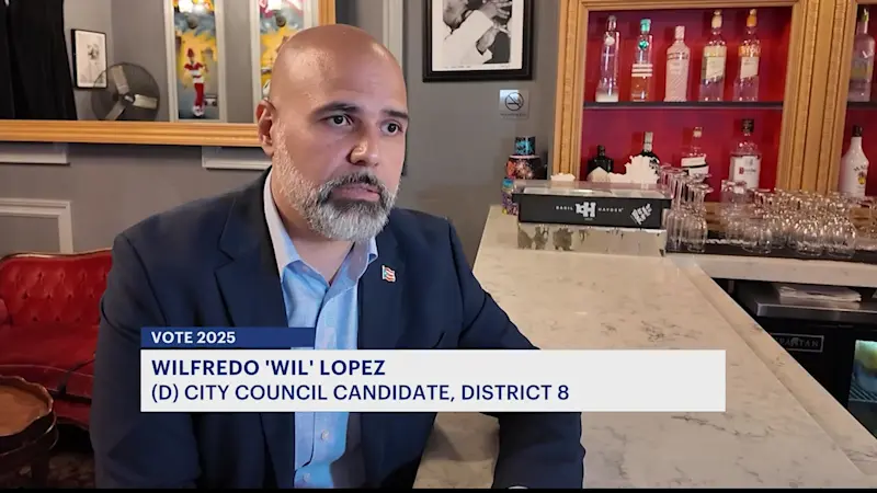 Story image: Wilfredo Lopez vying for District 8's open City Council seat 