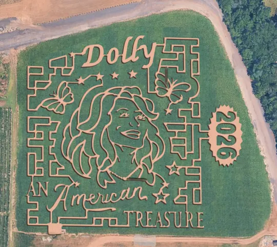 HAPPY DAY FARM DOLLY PARTON CORN MAZE