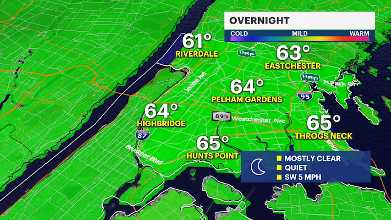 Story image: Clear skies for a super view of super moon in The Bronx