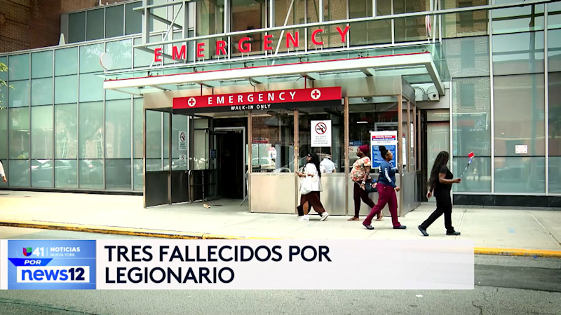 Story image: Univision 41 News Brief: Tercera persona muere por enfermedad de legionarios