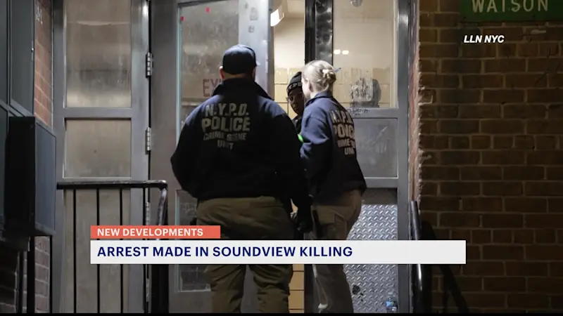 Story image: Bronx man arrested, charged with murder in Sotomayor Houses shooting