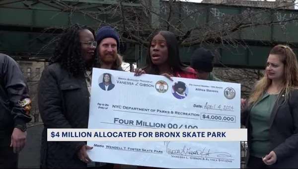 'The Bronx is really a borough of opportunities.' $4M in funding to renovate skate park in Highbridge