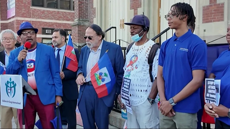 Story image: Former President Donald Trump's debate comments ignite Brooklyn's Haitian community to rally