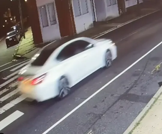Hit-and-run suspect vehicle
