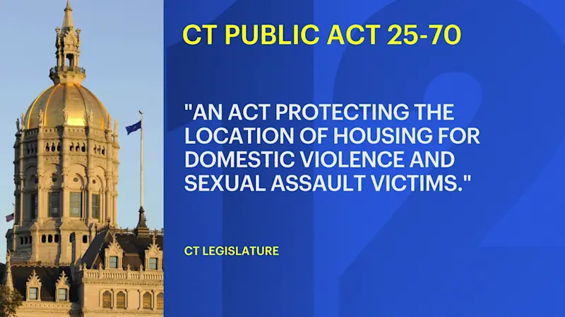 Story image: New CT law provides 'powerful new protections' against domestic violence