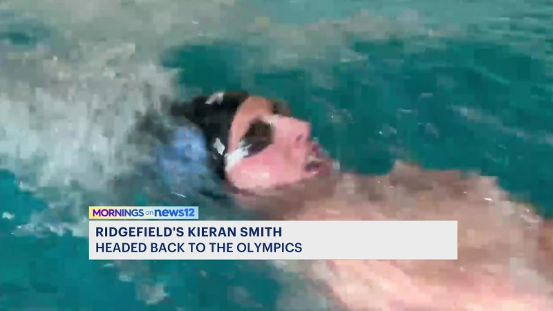 Story image: Ridgefield swimmer is going to the Olympics