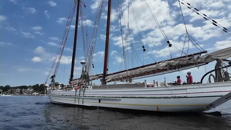 Story image: Historic tall ship docks in Ocean County for public tours and events