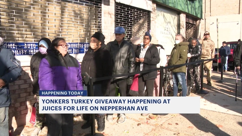 Story image: Precision Concierge hands out turkeys in Yonkers; 30,000 statewide