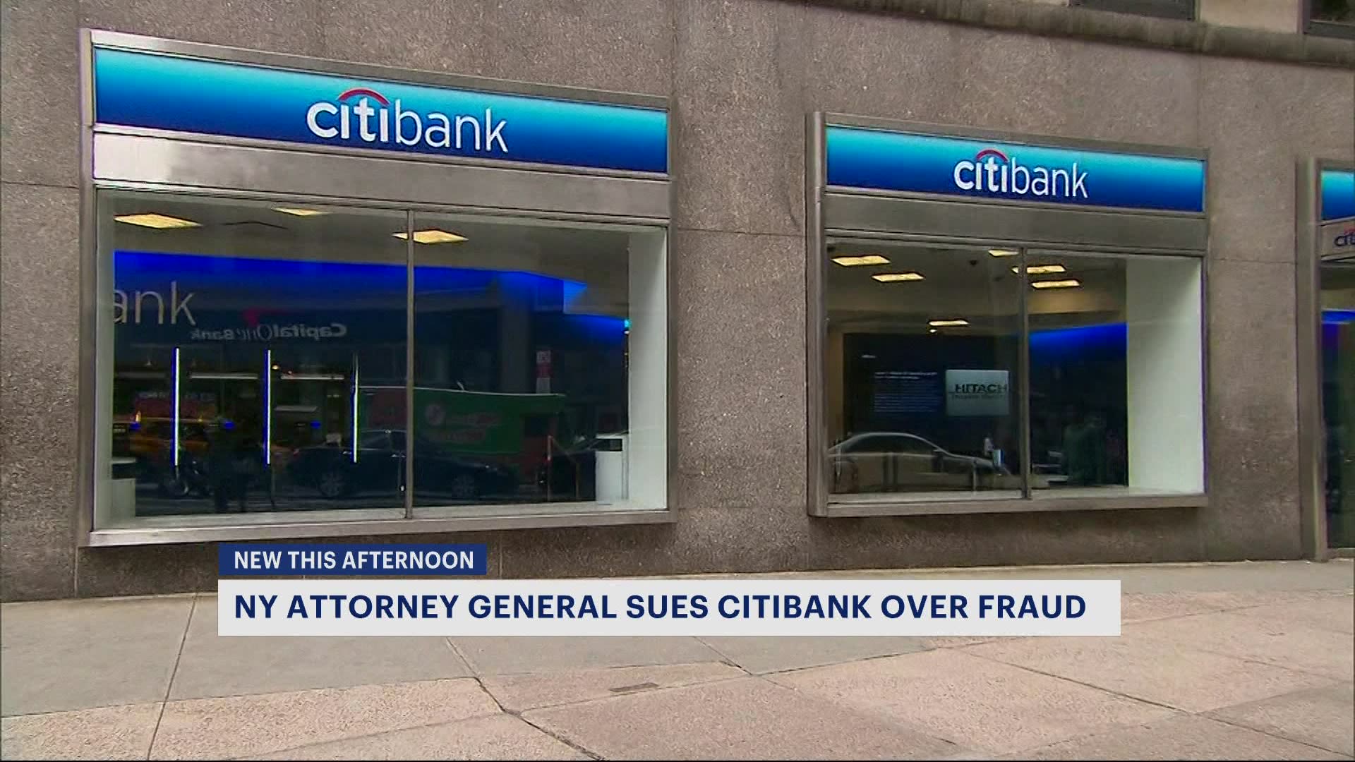 NY attorney general sues Citibank for fraud protection failure, not ...