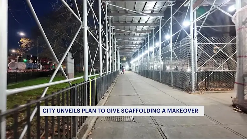 Story image: City rolls out plan to replace ‘eyesore’ scaffolding with modern designs 