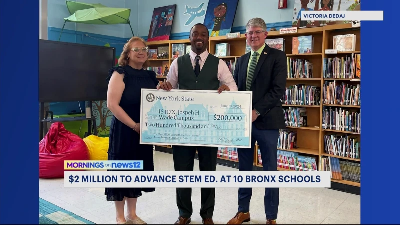 Story image: Bronx schools to receive $200,000 to upgrade STEM education