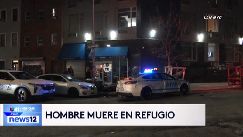 Story image: Univision 41 News Brief: Hombre muere en refugio