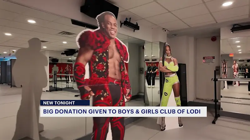 Story image: WWE donates $75K to help renovate Boys & Girls Club of Lodi