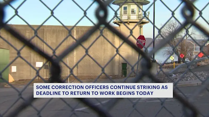 Story image: Sing Sing correction officers return to work, other prisons are questionable