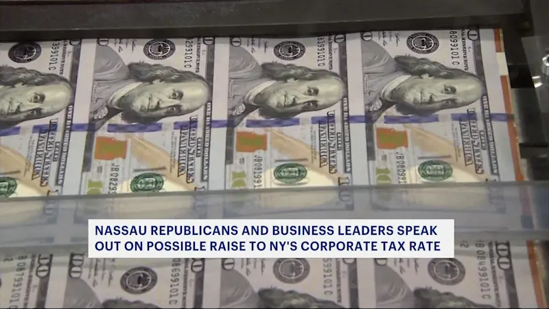 Story image: Nassau Republicans, business leaders react to possible corporate tax rate increase
