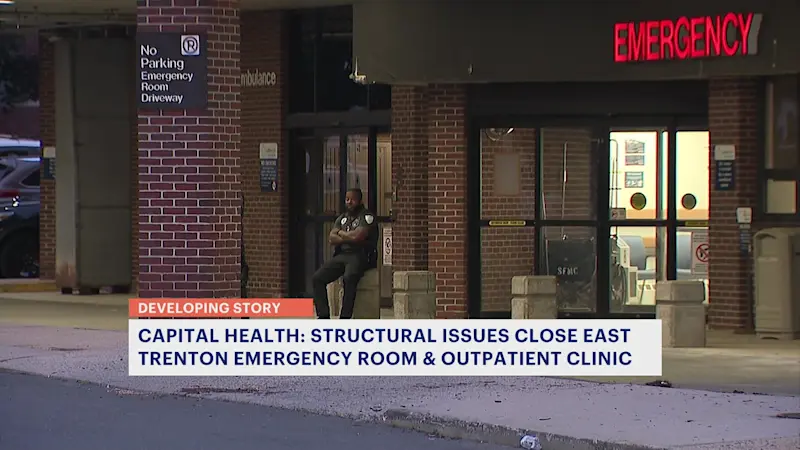 Story image: Structural issues force shutdown of Capital Health Satellite Emergency Department Space in Trenton