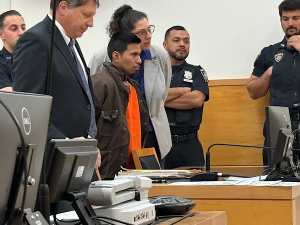 Story image: Man charged with burning NJ woman alive on NYC subway appears in court