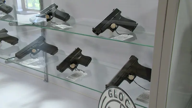 Story image: Gun owners, gun control groups clash in Hartford over bill making it easier to sue gun makers & sellers