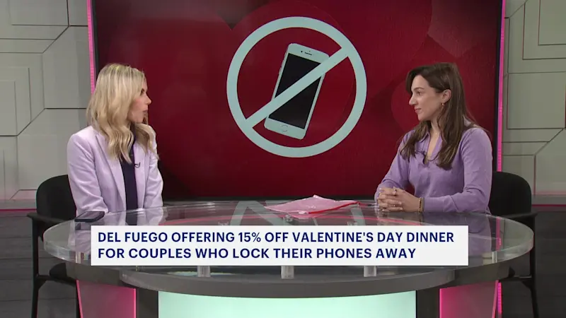 Story image: Del Fuego offers Valentine’s Day discounts for couples who lock their phones away