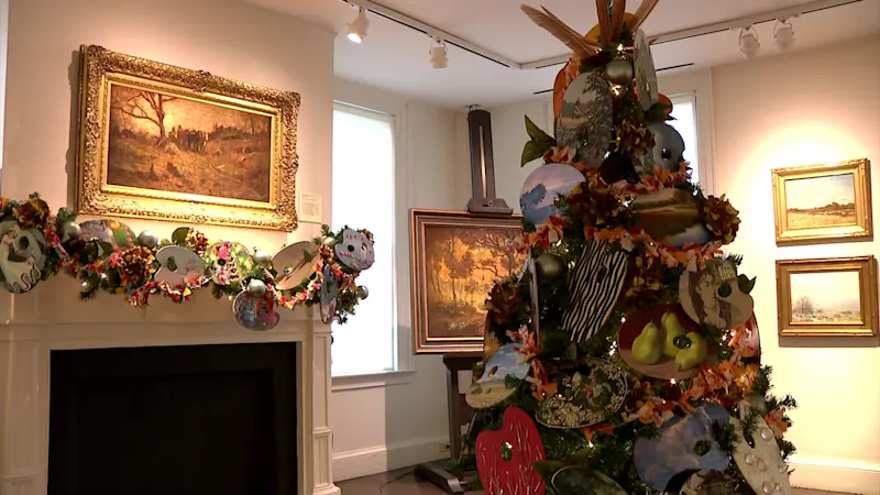 Story image: Holiday Magic returns to the Florence Griswold Museum