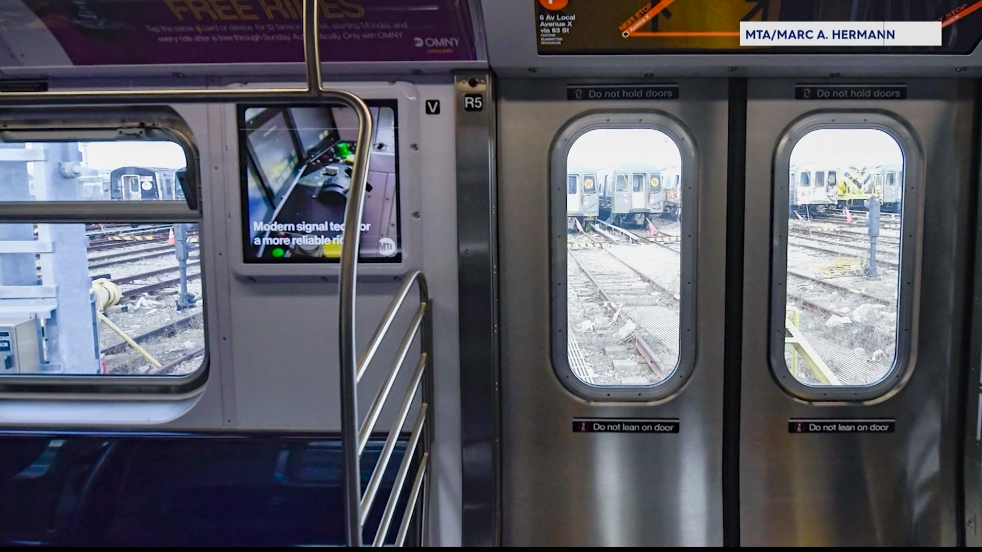 MTA Introduces New 'open Gangway' Cars To Improve Passenger Safety