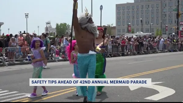 Brooklyn residents gearing up for 42nd annual Mermaid Parade 
