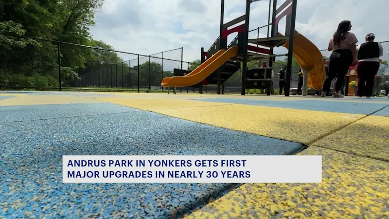 Story image: Andrus Park in Yonkers gets major renovations, first upgrade in 30 years