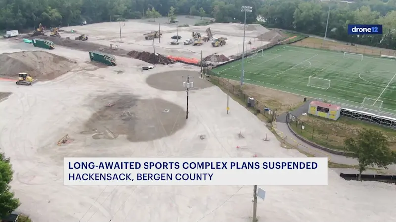 Story image: Hackensack halts $40 million sports complex plan after years of delays