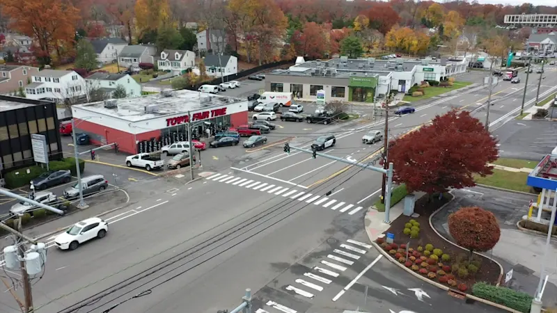 Story image: Stamford woman killed while crossing High Ridge Road