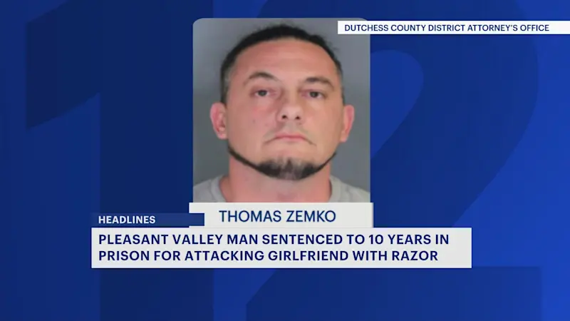 Story image: Man admits to razor blade assault on girlfriend, gets 10 years