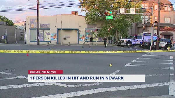 Police: 1 person killed in Newark hit-and-run