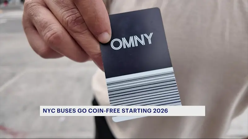 Story image: Say goodbye to coin payments on New York City buses in 2026