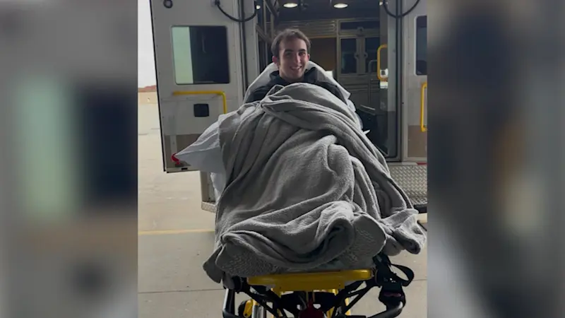 Story image: Port Jefferson teen returns home after sudden MS diagnosis, weeks of aggressive treatment