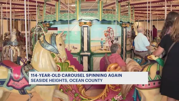 Iconic Seaside Heights carousel set to reopen after $2.5 million restoration project