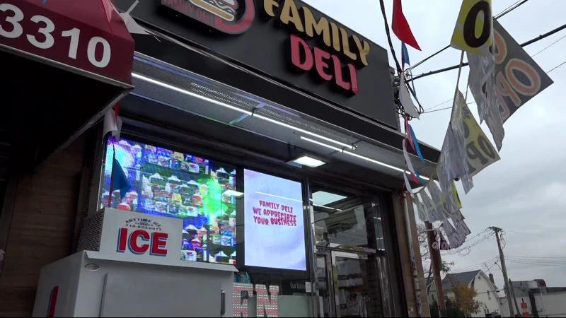 Story image: Deli in Throgs Neck open for business after being closed by the NYC Sheriff's Office